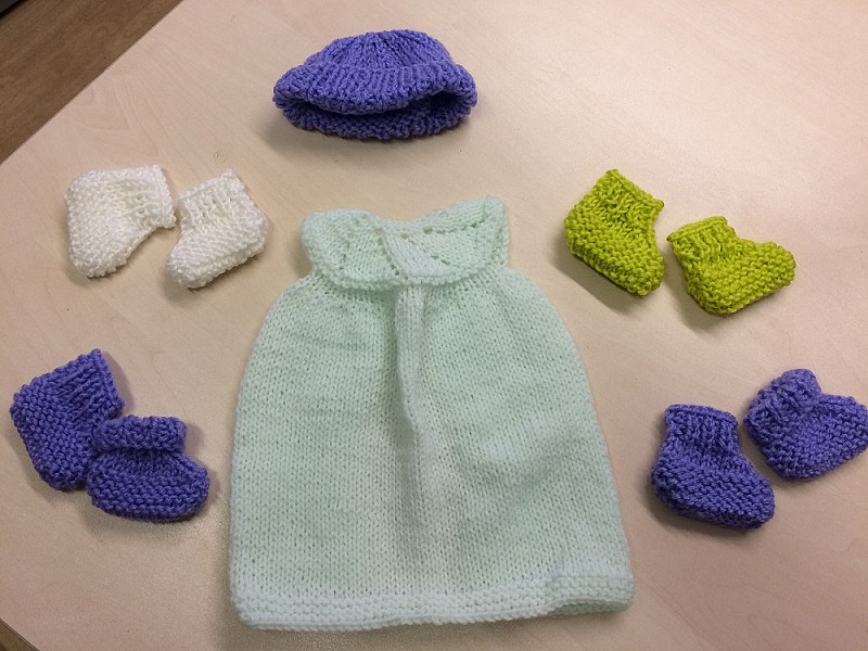 Full baby outfit for premature babies