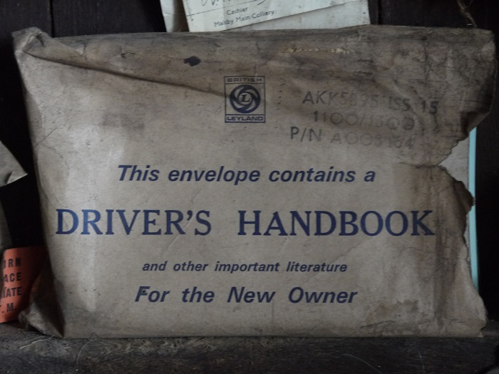 British Leyland Old Owners Manual