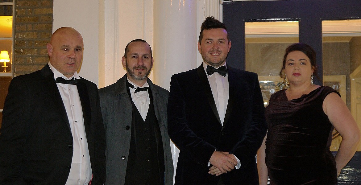L-R: MCP staff: Stuart Parker, Andy Stubbs, Gareth Collins and Jo Niblett from Pragmatic Consulting